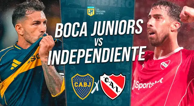 Boca Juniors se medirá contra Independiente por la Liga Argentina.