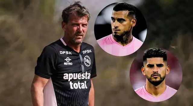 Carlos Desio, técnico de Sport Boys, decidió por no convocar a Carlos Zambrano y Miguel Trauco al duelo ante Melgar por Liga 1.