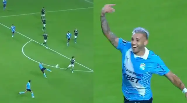 Juan González anotó el 1-1 de Sporting Cristal ante Palmeiras por Copa Libertadores