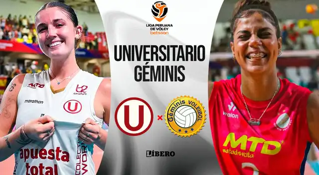 Universitario vs. Géminis juegan por el tercer puesto de la Liga Peruana de Vóley.