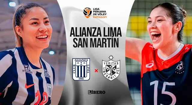 Alianza Lima y la Universidad San Martín se enfrentarán por la final de ida.