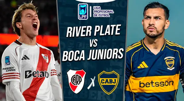 River Plate vs Boca Juniors EN VIVO por Superclásico de la Liga Profesional.