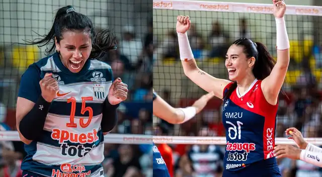 Alianza Lima y la Universidad San Martín jugarán la segunda final de la Liga Peruana de Vóley.