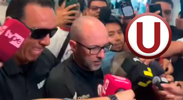 Javier Rabanal evitó hablar sobre su futuro en Universitario. Foto: composición Líbero/Jordy Flores