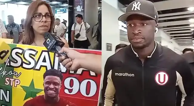 Sekou Gassama recibió un curioso apoyo a su llegada a la capital con Universitario.