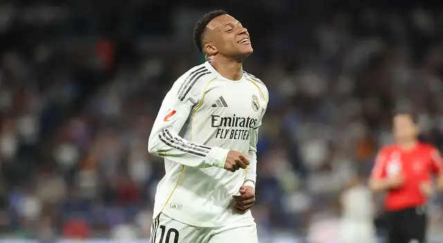 Kylian Mbappé anotó uno de los goles de Real Madrid ante Alavés.