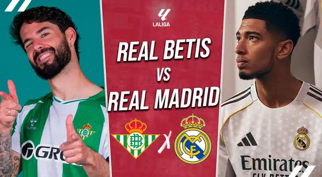 Real Madrid vs Real Betis EN VIVO por LaLiga EA Sports.