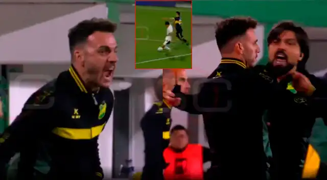 Jorge Cazulo y Mariano Soso perdieron los papeles en el Boca Juniors vs. Defensa y Justicia