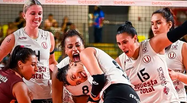 Universitario se quedó con el tercer puesto de la Liga Peruana de Vóley por primera vez en su historia.