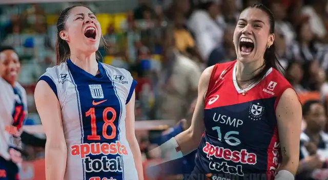 Alianza Lima vs. San Martín por la Liga Peruana de Vóley.