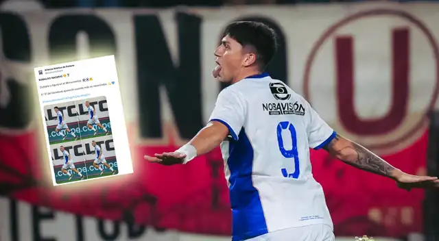 Valentín Robaldo marcó un doblete con Alianza Atlético