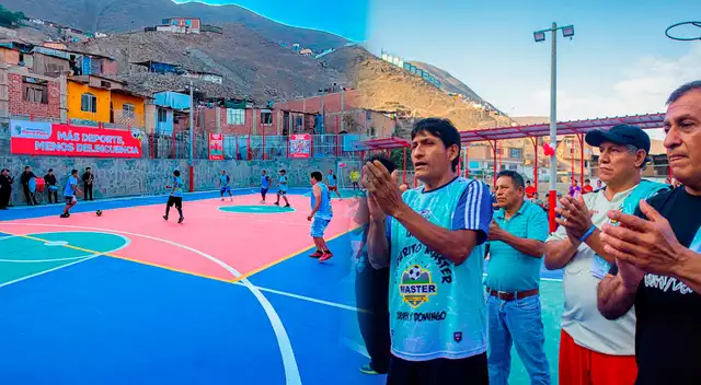 Municipalidad de Puente Piedra inaugura obra que beneficia a vecinos con nuevos espacios recreativos.