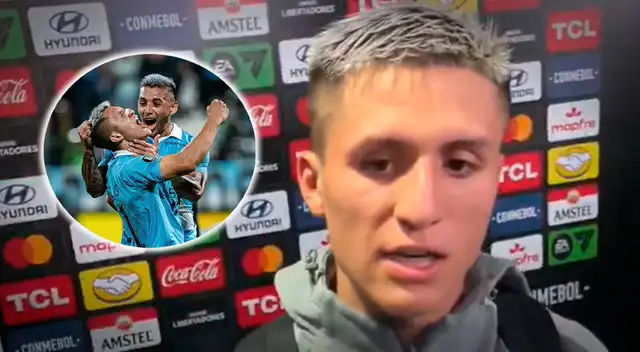 Catriel Cabellos dejó profundo mensaje tras gol con Sporting Cristal ante Junior