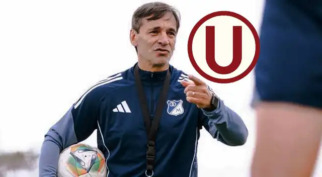 Fabián Bustos es DT de Millonarios.