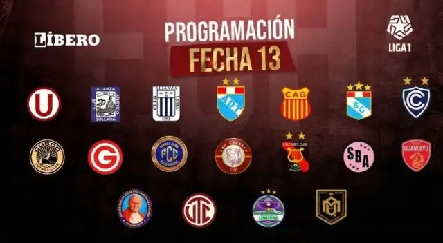 Repasa la programación de partidos de la fecha 13 del Torneo Apertura