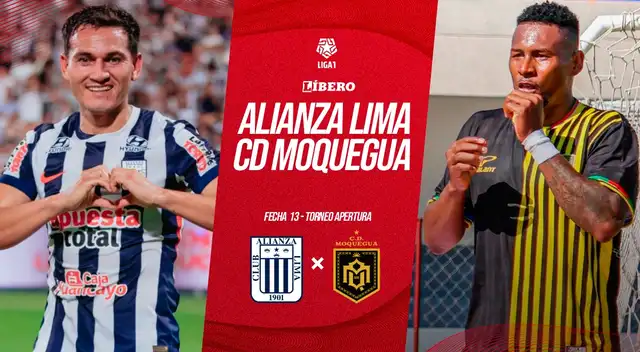 Alianza Lima recibe a CD Moquegua por la Liga 1