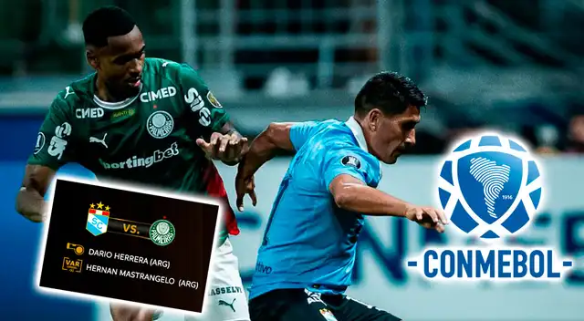 Árbitro definido para el Sporting Cristal vs Palmeiras por la fecha 4 de Copa Libertadores 2026.
