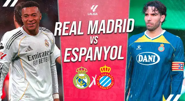 Real Madrid vs. Espanyol por LaLiga.