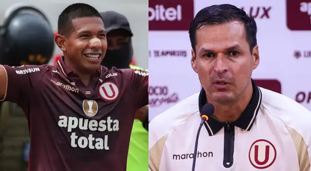 Jorge Araujo, técnico de Universitario, elogió a Edison Flores como futbolista importante para el club Jorge Araujo, técnico de Universitario, elogió a Edison Flores como futbolista importante para el club