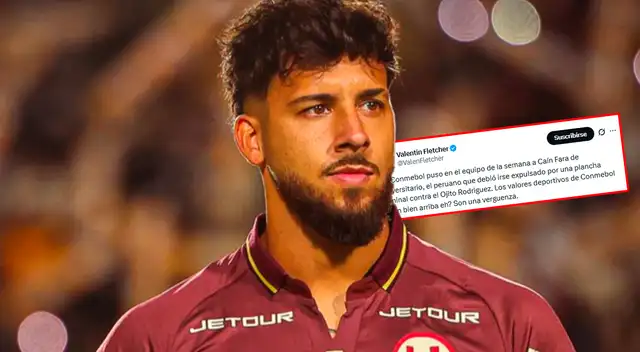Caín Fara fue criticado por periodista uruguayo. Foto: composición Líbero/IG/X