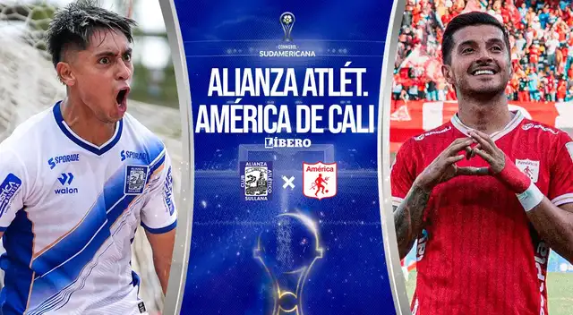 Alianza Atlético vs América de Cali se enfrentan por la fecha 4 de la Copa Sudamericana