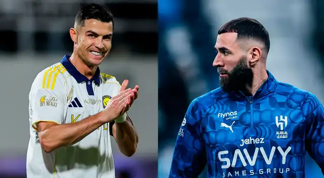 Cristiano Ronaldo y Karim Benzema disputarán un partidazo por el título de la Liga Profesional de Arabia Saudita.