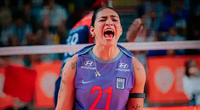 Esmeralda Sánchez consiguió el tricampeonato de la Liga Peruana de Vóley.