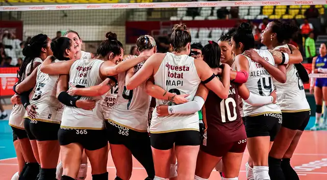 Universitario terminó en el tercer lugar de la Liga Peruana de Vóley 2025-26.