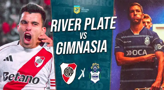 River Plate y Gimnasia juegan este miércoles por cuartos de final del Torneo Apertura 2026 de Liga Profesional. River Plate y Gimnasia juegan este miércoles por cuartos de final del Torneo Apertura 2026 de Liga Profesional.