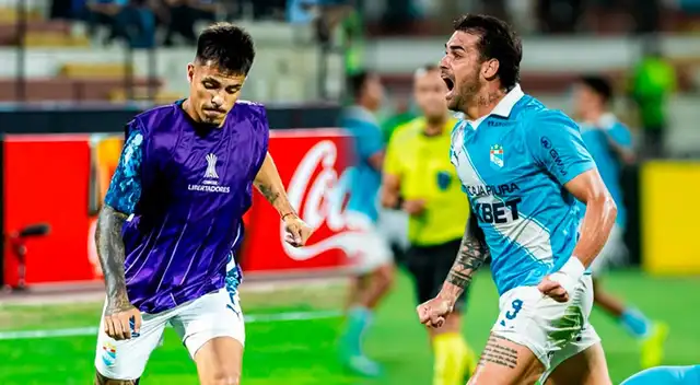 Santiago González, Felipe Vizeu, Sporting Cristal Santiago González, Felipe Vizeu, Sporting Cristal