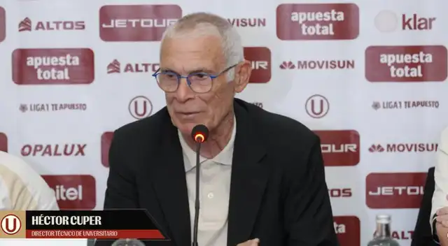 Héctor Cúper dio fría respuesta sobre jugar con línea de tres.