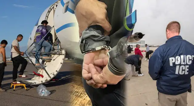 Un grupo de inmigrantes deportados habría permanecido esposado durante un vuelo de 51 horas.
