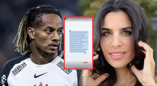 La esposa de André Carrillo habría lanzado un mensaje contra su suegra.