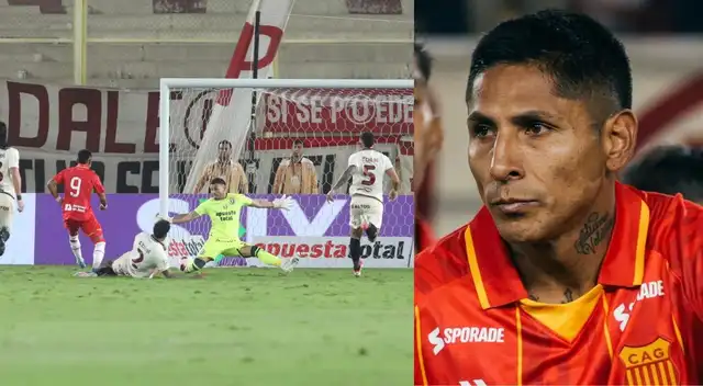 Raúl Ruidiaz anotó golazo a Universitario y Atlético Grau gana 1-0