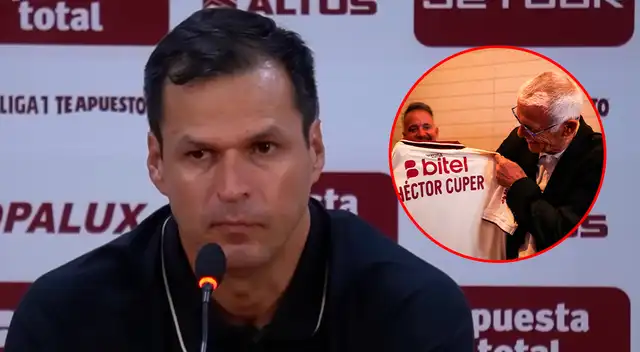 Jorge Araujo habló sobre la llegada de Héctor Cúper. Foto: composición Líbero/Inka Digital TV/Universitario