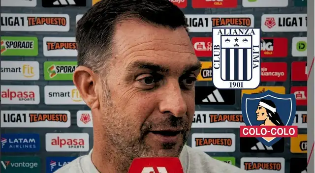 Pablo Guede comparó a Alianza Lima con Colo Colo