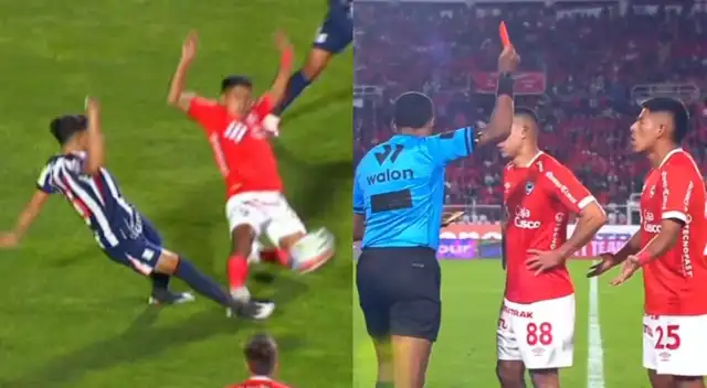 Renzo Salazar salió expulsado del Cienciano vs Alianza Lima tras terrible falta a Jesús Castillo Renzo Salazar salió expulsado del Cienciano vs Alianza Lima tras terrible falta a Jesús Castillo