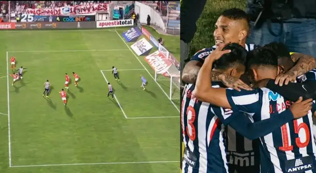 Marco Huamán anotó el 1-0 de Alianza Lima sobre Cienciano Marco Huamán anotó el 1-0 de Alianza Lima sobre Cienciano