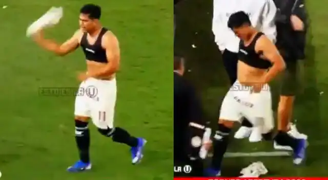 José Rivera tiró y pateó la camiseta de Universitario tras perder ante Atlético Grau