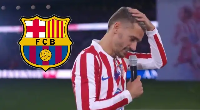 Antoine Griezmann habló sobre su breve paso por el FC Barcelona.