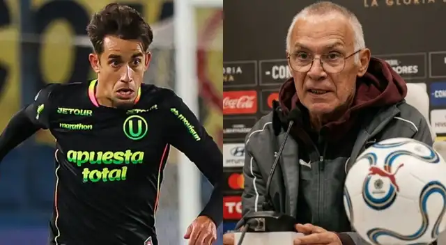 Héctor  Cúper, técnico de Universitario, dio fuerte comentario sobre Martín Pérez Guedes tras fallar gol ante Nacional en Copa Libertadores