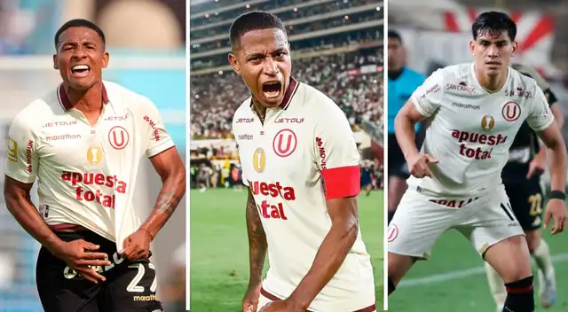 José Carabalí, Andy Polo, José Rivera, Universitario