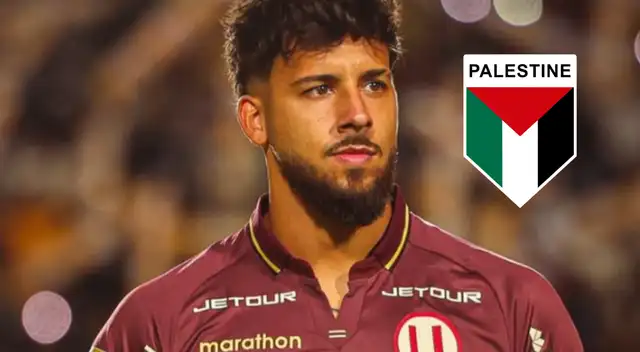 Caín Fara fue convocado por Palestina. Foto: composición Líbero/IG Caín Fara fue convocado por Palestina. Foto: composición Líbero/IG