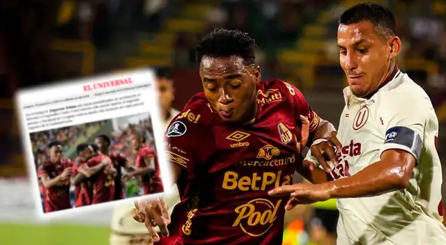 Prensa colombiana se refiere a Universitario previo decisivo partido con Tolima Prensa colombiana se refiere a Universitario previo decisivo partido con Tolima
