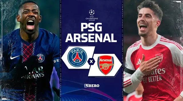 PSG se enfrenta a Arsenal por la Champions League