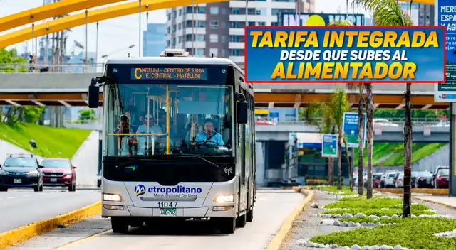 La ATU informó que el Metropolitano contará con tarifa integrada desde Lima Norte a Villa El Salvador.