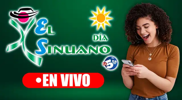 Conoce los resultados EN VIVO del sorteo Sinuano Día y Noche de HOY, lunes 1 de junio Conoce los resultados EN VIVO del sorteo Sinuano Día y Noche de HOY, lunes 1 de junio