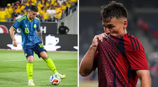 Horarios para ver Colombia vs Costa Rica amistoso fecha FIFA. Foto: composición Líbero/IG