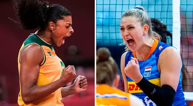 Brasil vs Países Bajos EN VIVO por VNL. Foto: composición Líbero/ IG