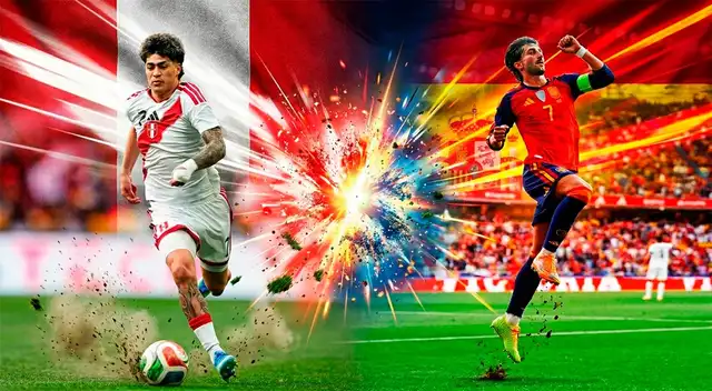 Perú enfrenta a España por un amistoso internacional.